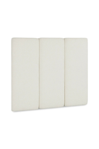 Article Noel Queen Tall Headboard - Lunaria White Bouclé