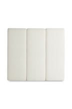 Article Noel Queen Tall Headboard - Lunaria White Bouclé