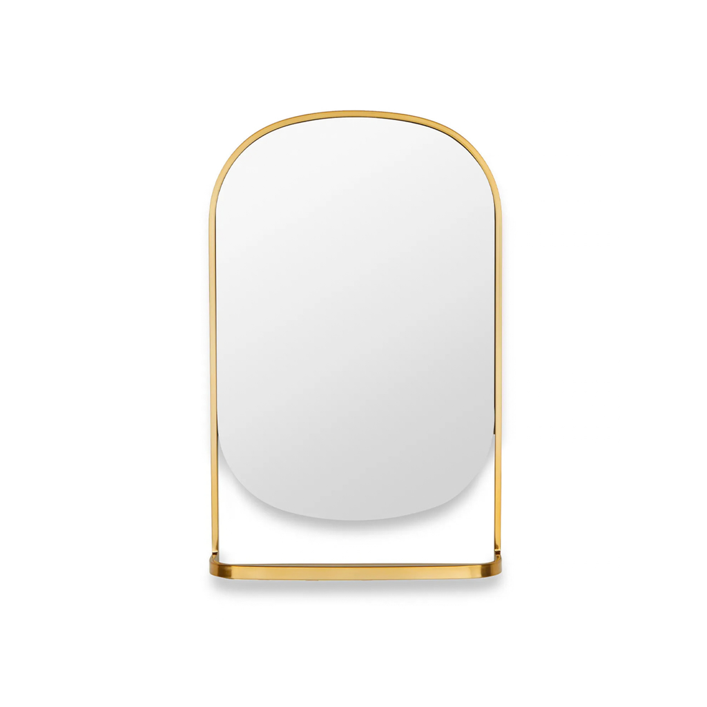 Klein Wall Mirror - Brass