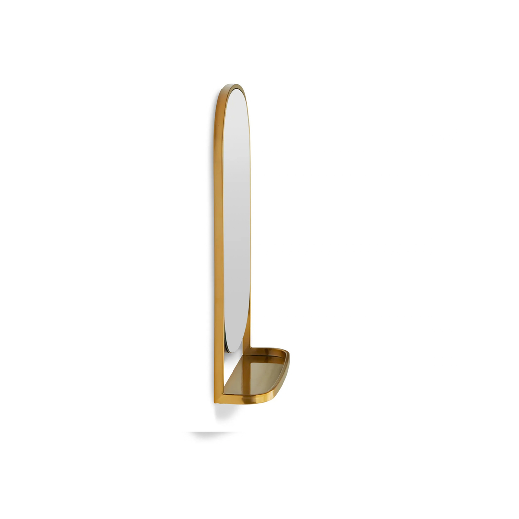 Klein Wall Mirror - Brass