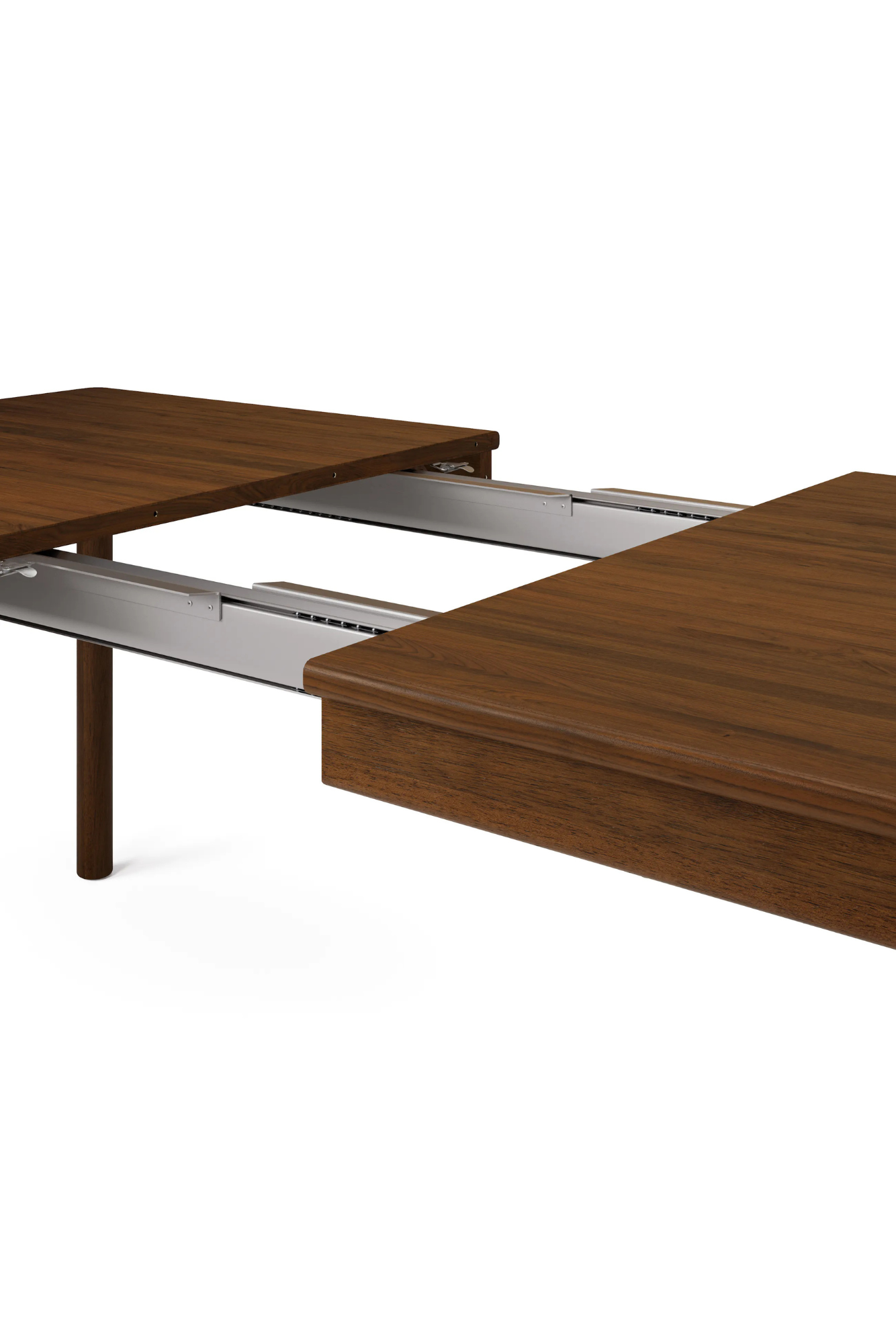 Article Heidi 78" - 97.5" Extendable Dining Table - Walnut