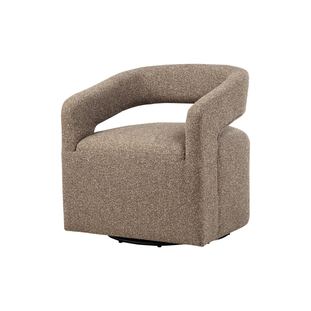 Jenny Bouclé Swivel Chair