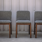 Mikkel Dining Chair - Walnut And Algonquin Green (Set of 4)