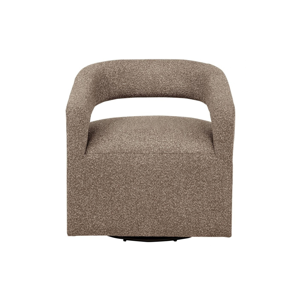 Jenny Bouclé Swivel Chair
