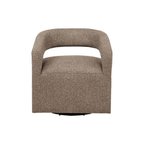 Jenny Bouclé Swivel Chair