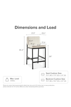 Mopio Odelia Counter Stools (Set of 4)