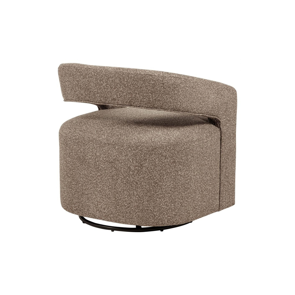 Jenny Bouclé Swivel Chair