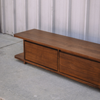 Article Judith 63" Low Media Unit - Walnut