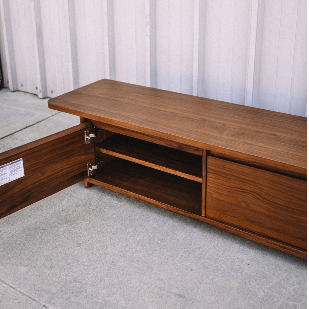 Article Judith 63" Low Media Unit - Walnut