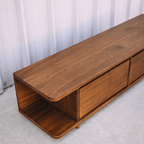 Article Judith 63" Low Media Unit - Walnut
