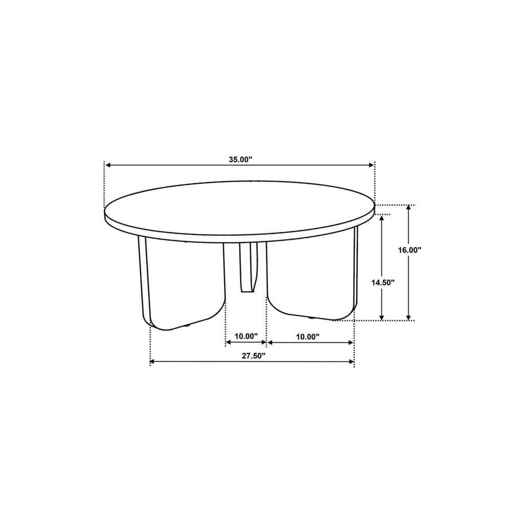 Astrid Marble Coffee Table