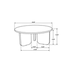 Astrid Marble Coffee Table