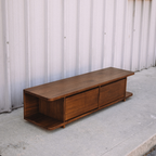 Article Judith 63" Low Media Unit - Walnut