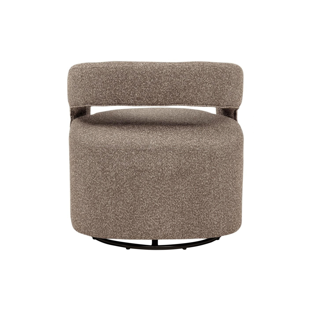 Jenny Bouclé Swivel Chair