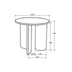 Astrid Marble Side Table