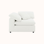 4PC Classic Cloud - Snow Bouclé