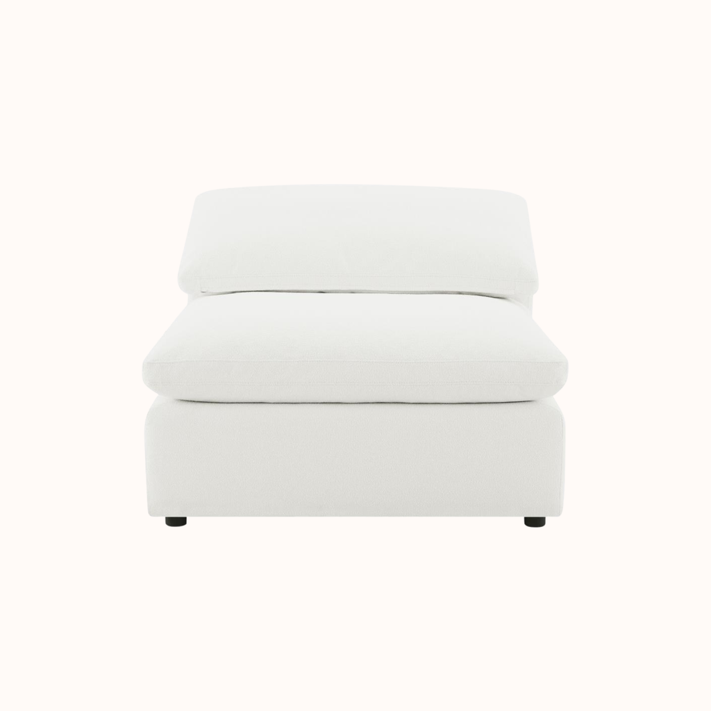 4PC Classic Cloud - Snow Bouclé