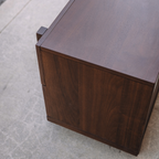 Ayra 2-Drawer Nightstand - Walnut