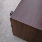 Ayra 2-Drawer Nightstand - Walnut