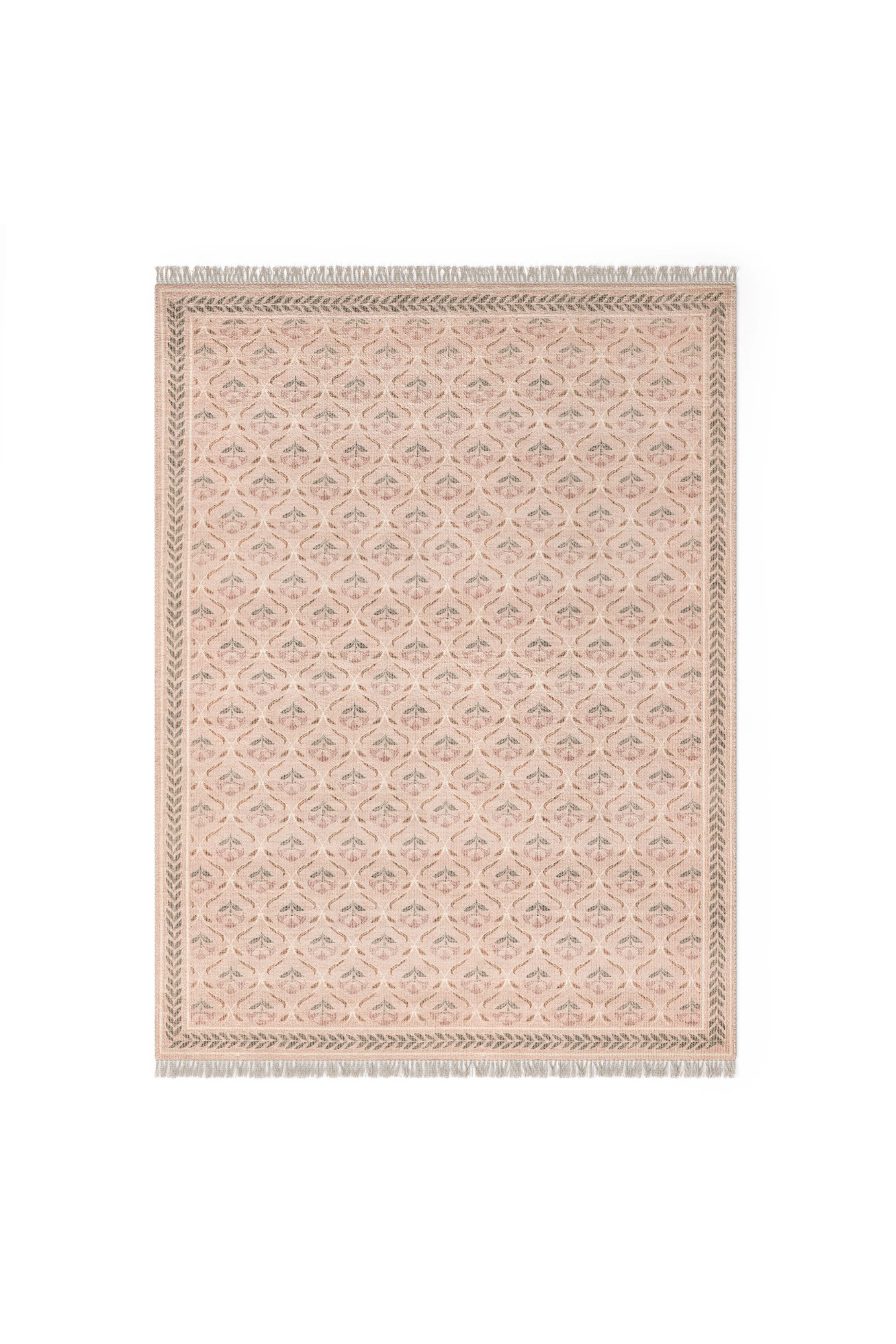 Article Cecile 9 X 12 Reversible Rug - Olive Green And Earthy Beige