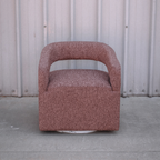 Jenny Bouclé Swivel Chair