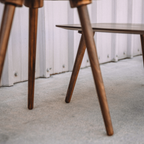 Article Amoeba Coffee & Side Table - Walnut