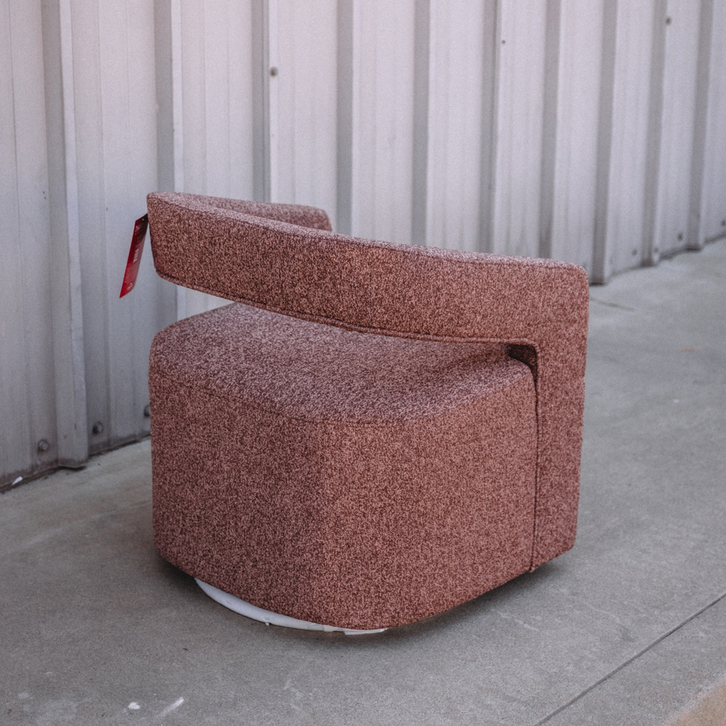 Jenny Bouclé Swivel Chair