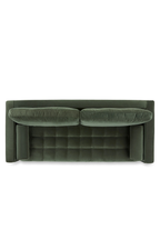 Article Sven 88" Tufted Velvet Sofa - Plush Pacific Green