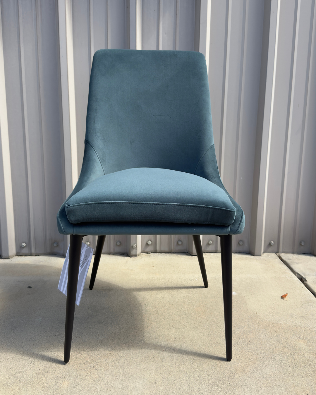 Modus Furniture Winston Dining Chair in Smoked Green & Black (SET OF 2)