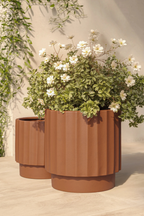 Tera Tall Indoor/Outdoor Planter - Terracotta