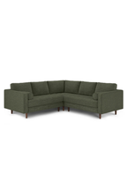 Article Sven 91" Tufted Corner Sectional - Fir Green