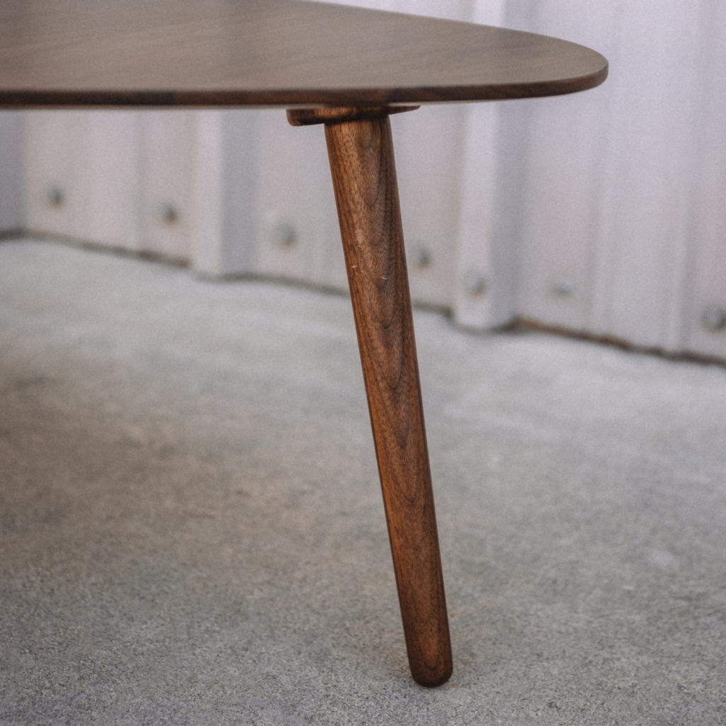 Article Amoeba Coffee & Side Table - Walnut