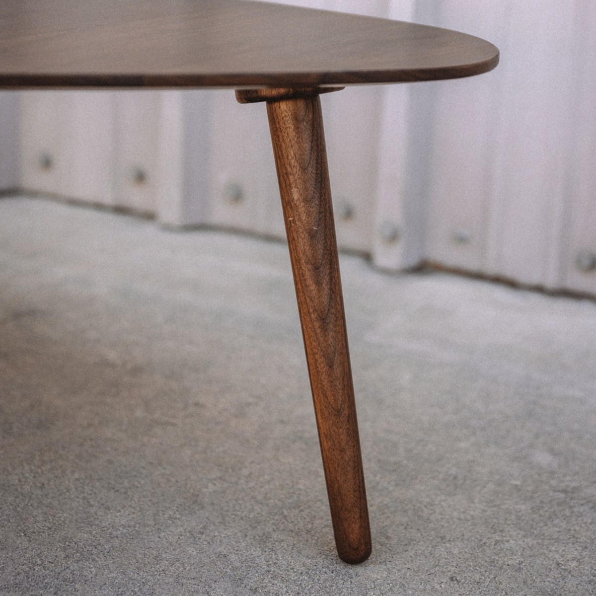 Article Amoeba Coffee & Side Table - Walnut