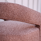 Jenny Bouclé Swivel Chair