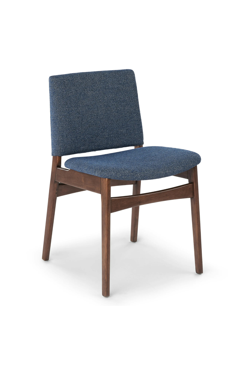 Article Nosh Dining Chairs - Walnut & Denim Blue (Set of 4)
