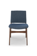 Article Nosh Dining Chairs - Walnut & Denim Blue (Set of 4)