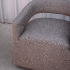 Jenny Bouclé Swivel Chair