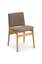Article Nosh Dining Chairs - Oak and Ratine Brown (Set of 4)