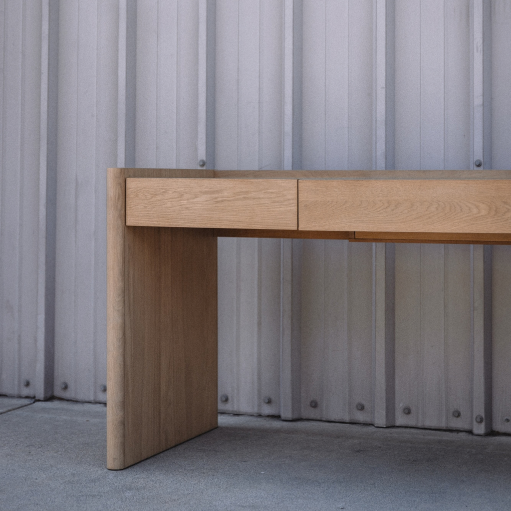 Torme 70" Desk - White Oak