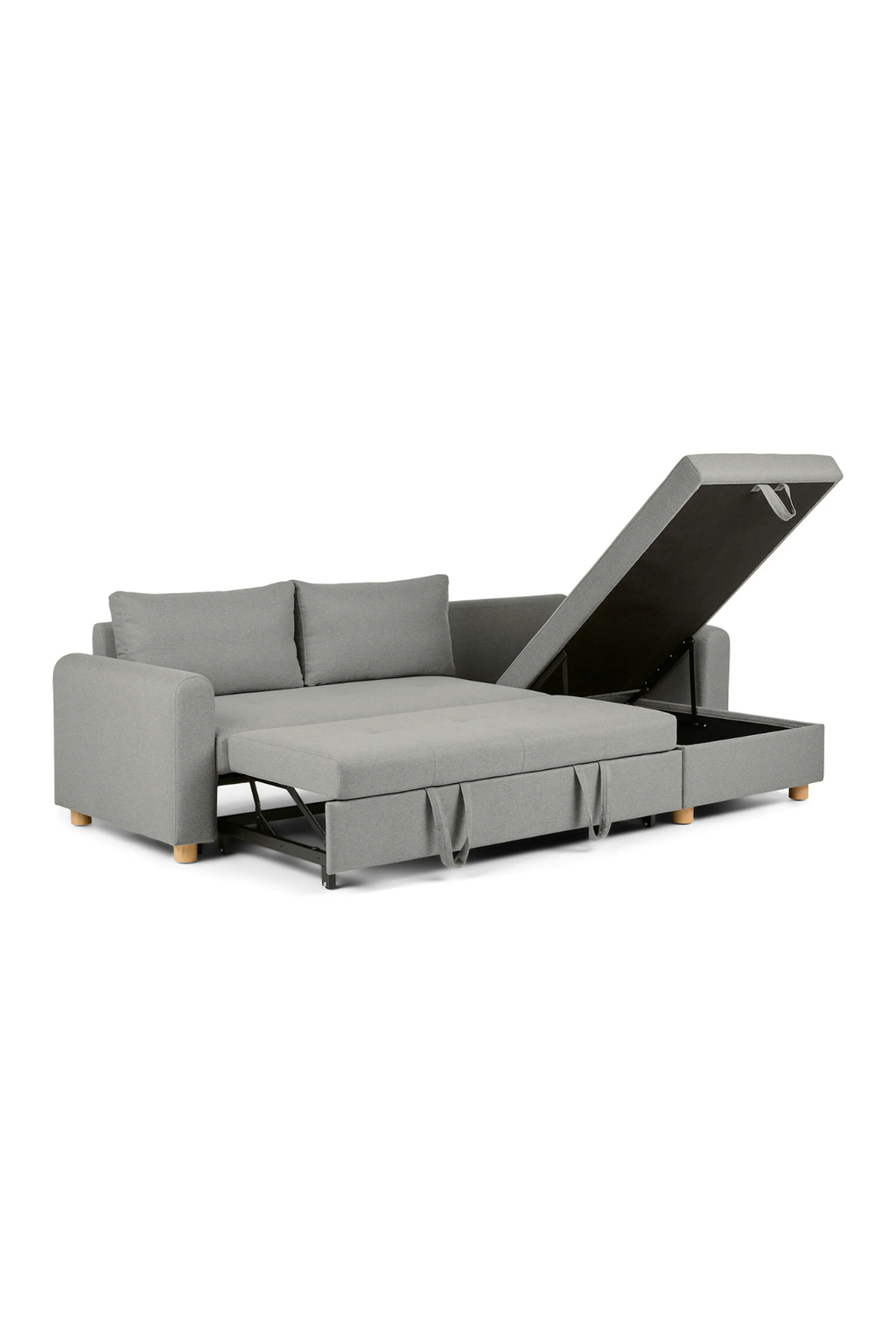 Article Nordby 104" Reversible Sleeper Sectional - Pep Gray