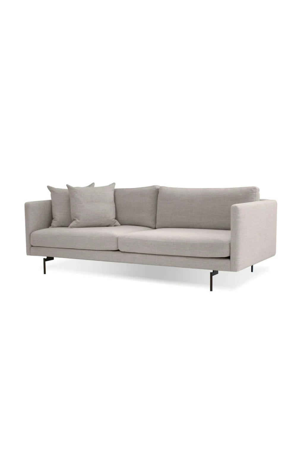 Tux 83" Down Feather Filled Sofa + Ottoman