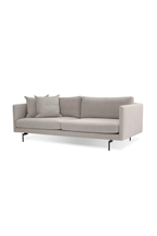Tux 83" Down Feather Filled Sofa + Ottoman