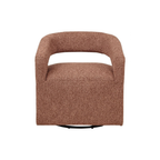 Jenny Bouclé Swivel Chair
