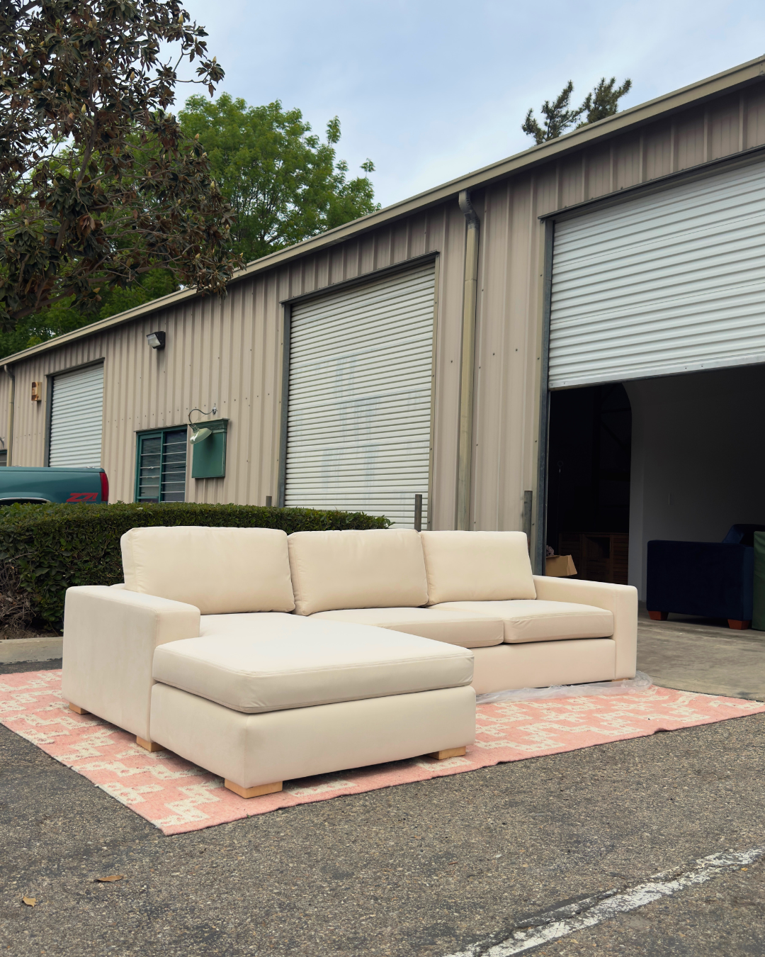 Albany Park Barton Chaise Sectional