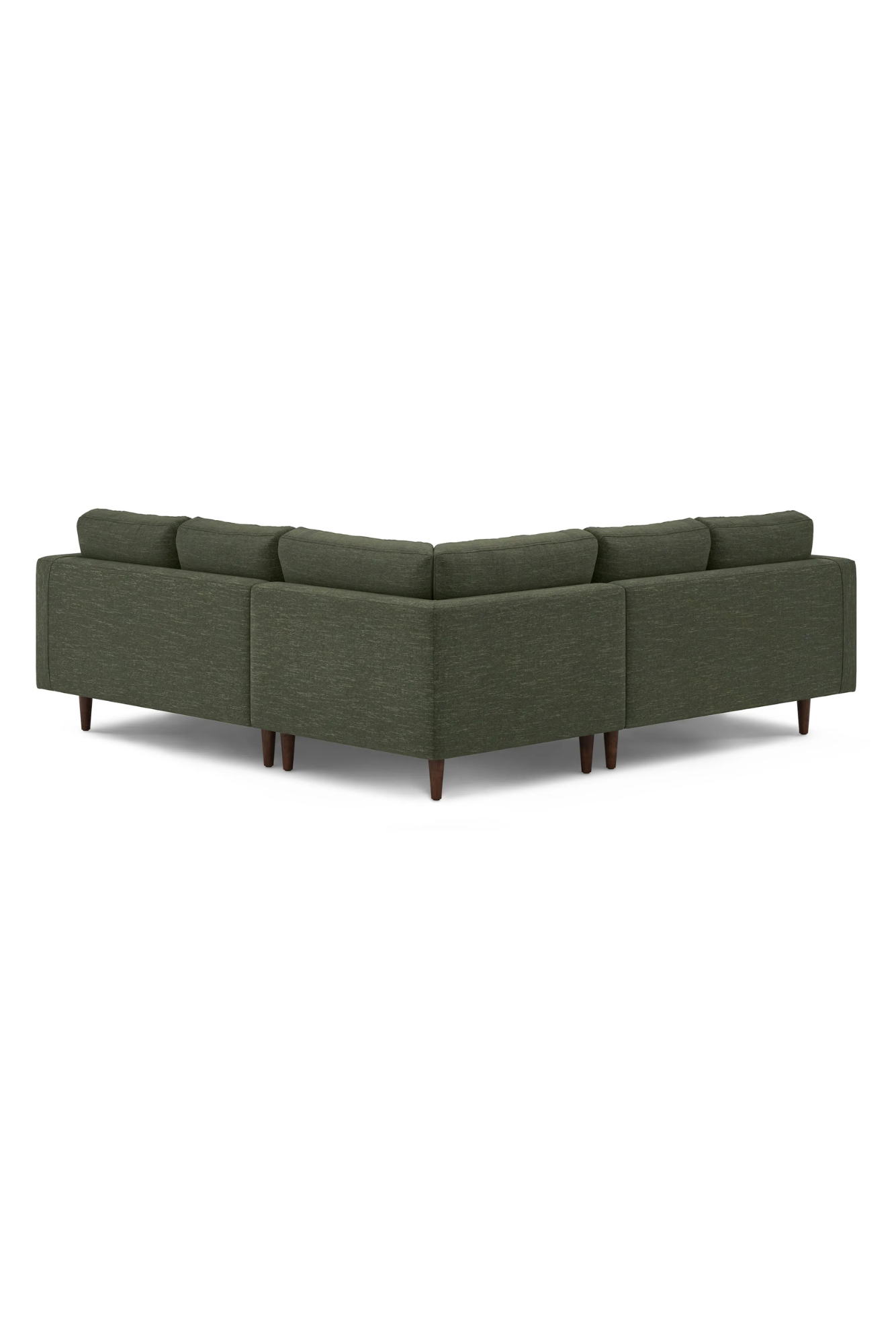 Article Sven 91" Tufted Corner Sectional - Fir Green