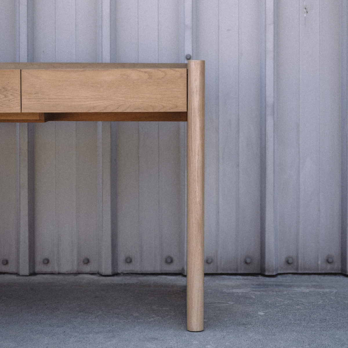 Torme 70" Desk - White Oak