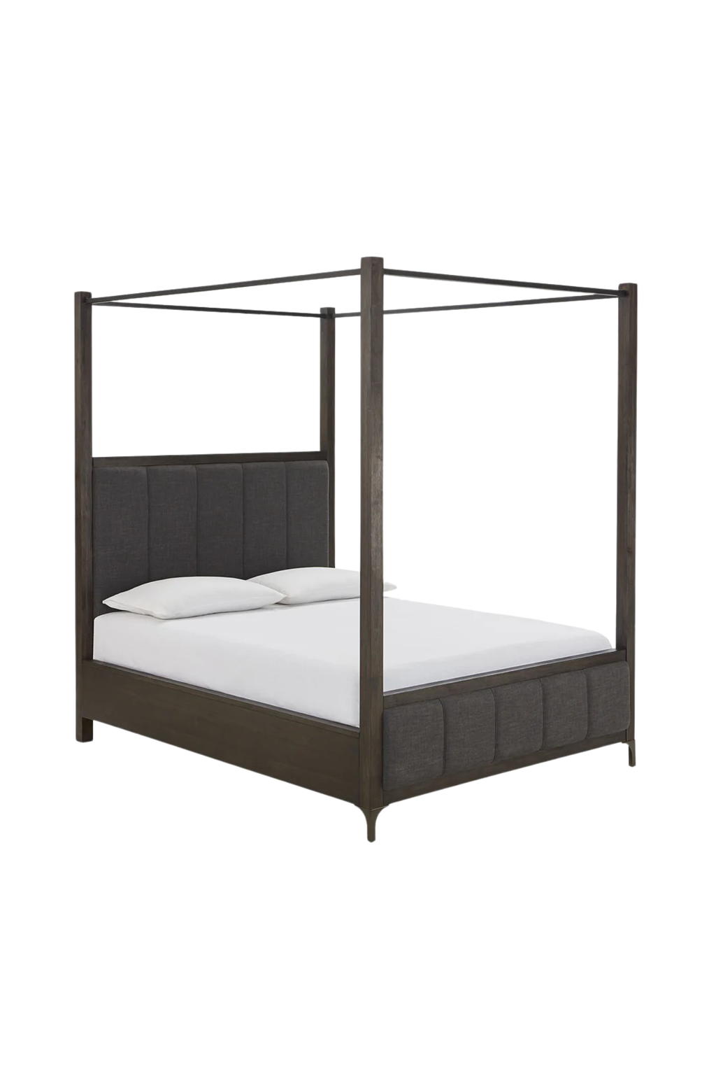 Modus Furniture Lucerne Canopy Bed Vintage Coffee