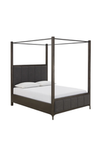 Modus Furniture Lucerne Canopy Bed Vintage Coffee