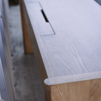 Torme 70" Desk - White Oak