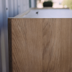 Torme 70" Desk - White Oak